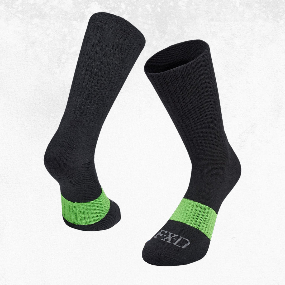FXD SK-6 Crew Sock 5 Pack Black 1