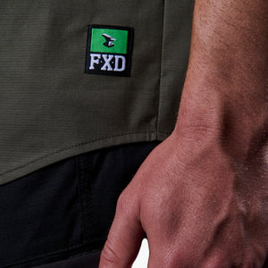 FXD SSH-3 Vented Tech Short Sleeve Shirt Green 8
