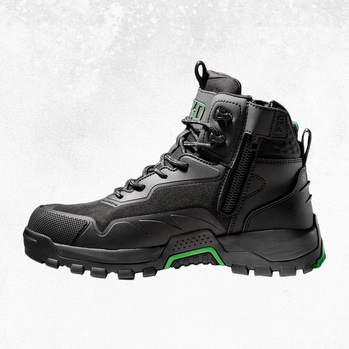 FXD WB-6 Work Boot Black 2
