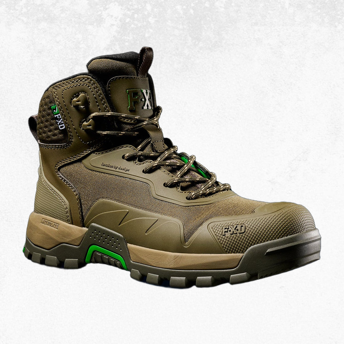 FXD WB-6 Work Boot Military Green 5