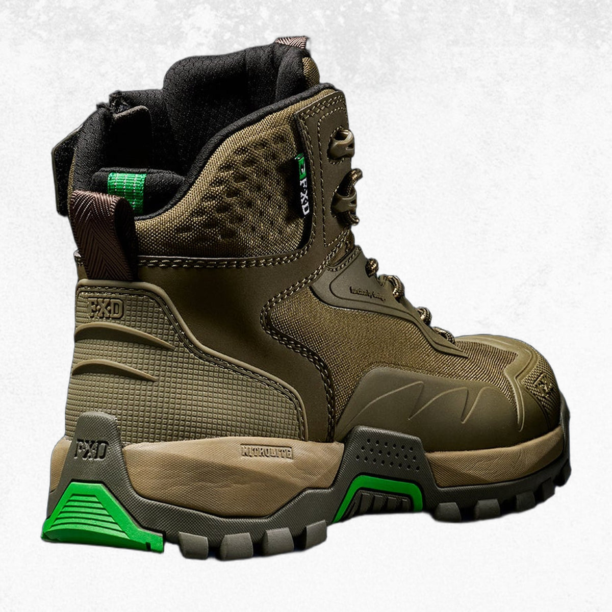 FXD WB-6 Work Boot Military Green 6