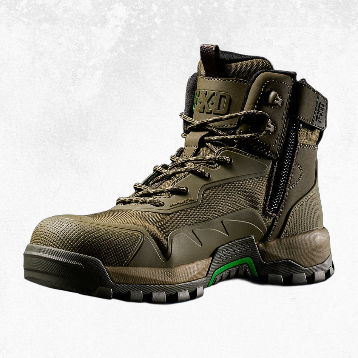 FXD WB-6 Work Boot Military Green 8