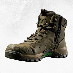 FXD WB-6 Work Boot Military Green 8