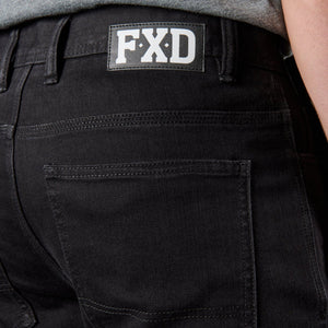 FXD WD-4 Coolmax Stretch Denim Straight Fit Jeans Black 6