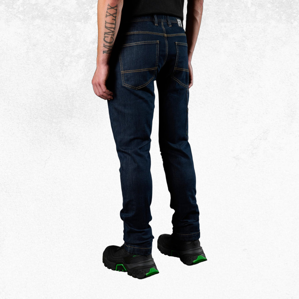 FXD WD-4 Coolmax Stretch Denim Straight Fit Jeans Dark Blue 10