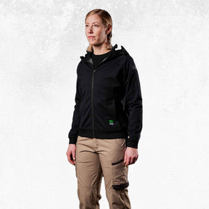 FXD WF-3W Women's Work Fleece Hoodie Black 2