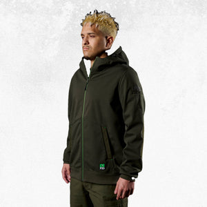 FXD WF-3 Fleece Hoodie Green 2