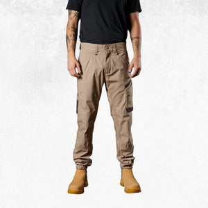 FXD WP-11 Cuffed Stretch Ripstop Work Pant Khaki 2