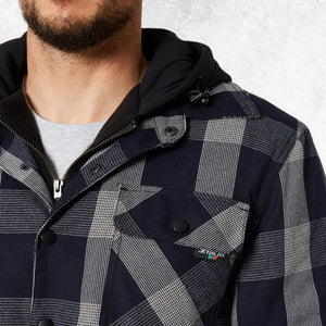 Jetpilot Quilted Men's Flannel Jacket