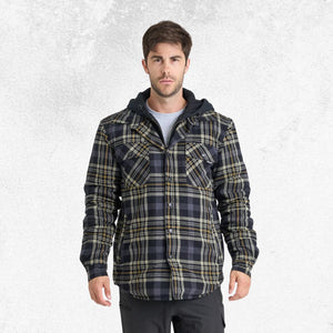 Jetpilot Quilted Men's Flannel Jacket