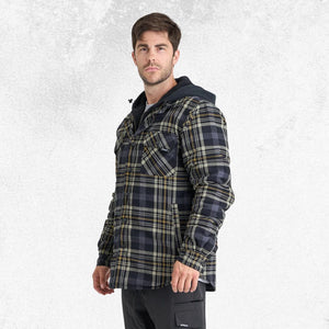 Jetpilot Quilted Men's Flannel Jacket