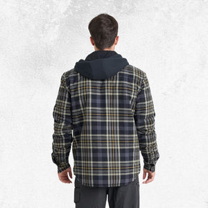 Jetpilot Quilted Men's Flannel Jacket
