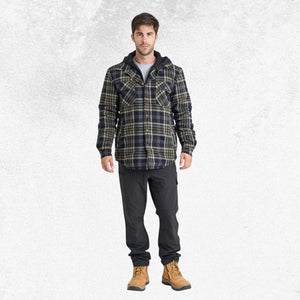 Jetpilot Quilted Men's Flannel Jacket