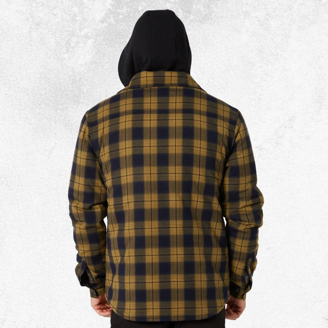 Jetpilot Quilted Men's Flannel Jacket