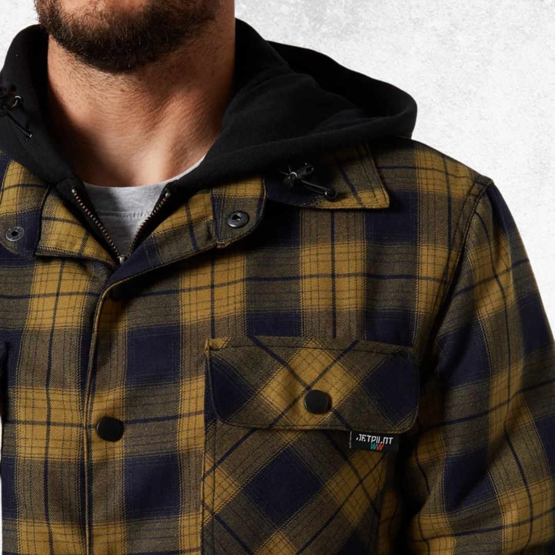 Jetpilot Quilted Men's Flannel Jacket