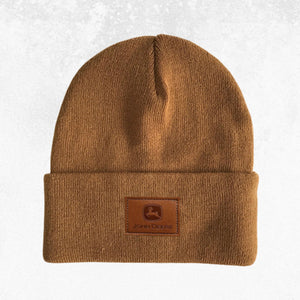 John Deere Cuffed Beanie with Patch
