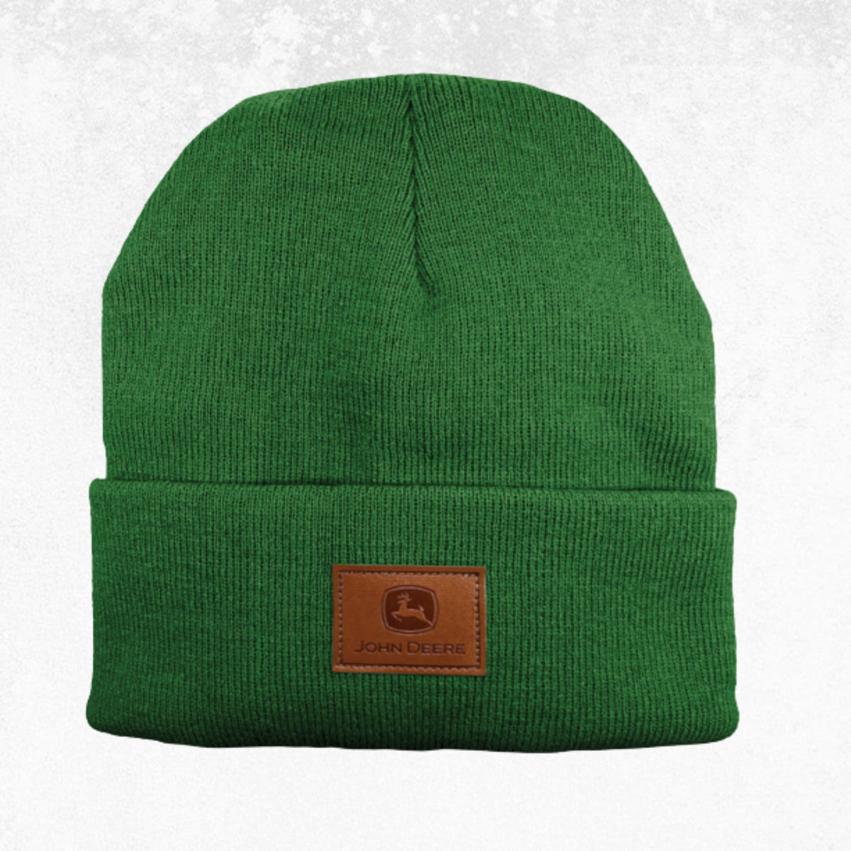 John Deere Cuffed Beanie with Patch