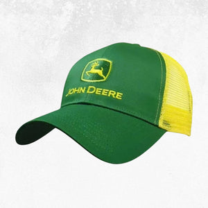 John Deere JD Logo Mesh Panel Cap