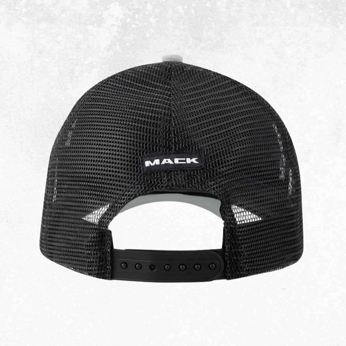 Mack 2-Tone Curved Brim Trucker Cap