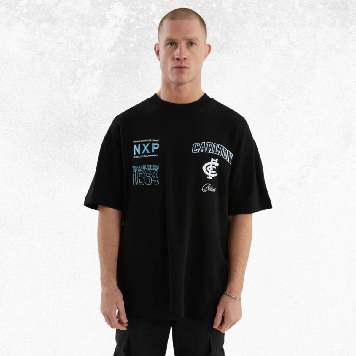 NXP AFL Carlton Blues Stadium Loopback Tee