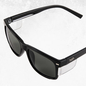 Natty Workwear Kenneth Safety Glasses Black Polarised 3
