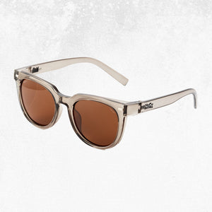 Natty Workwear Roys Safety Glasses Steel Frame-Brown Polarised Lens 1