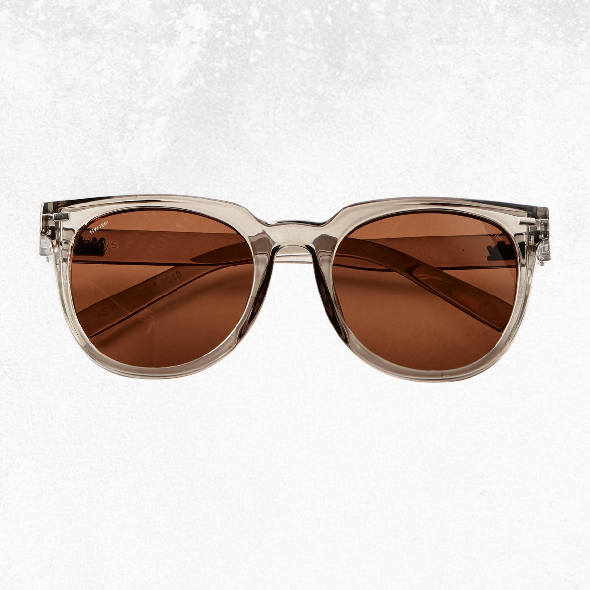 Natty Workwear Roys Safety Glasses Steel Frame-Brown Polarised Lens 2