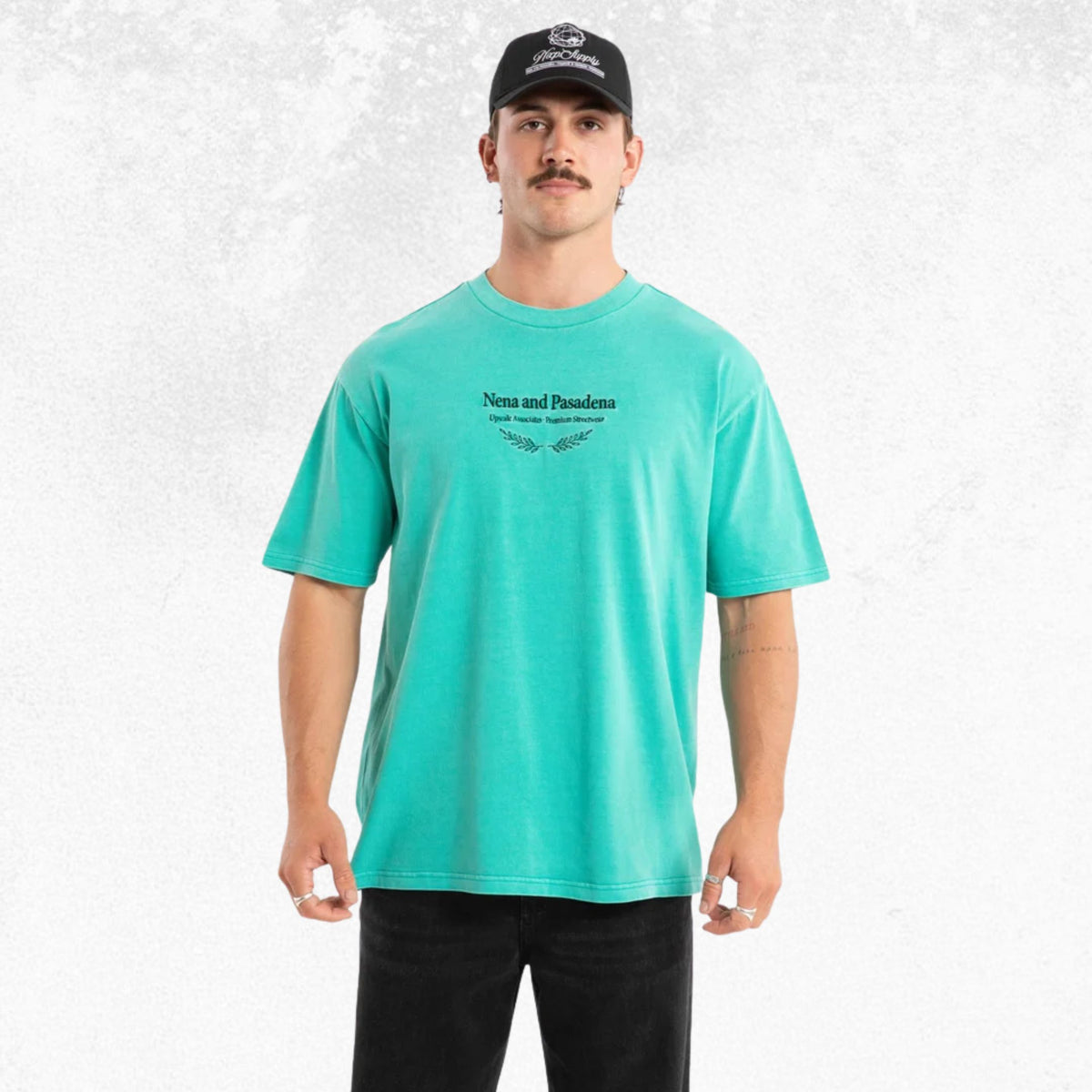 Nena & Pasadena Buffer Box Fit Tee