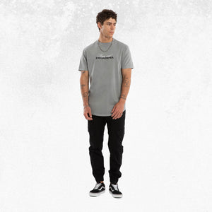 Nena & Pasadena Smouldr Dual Curved Tee Pigment Neutral Grey 3