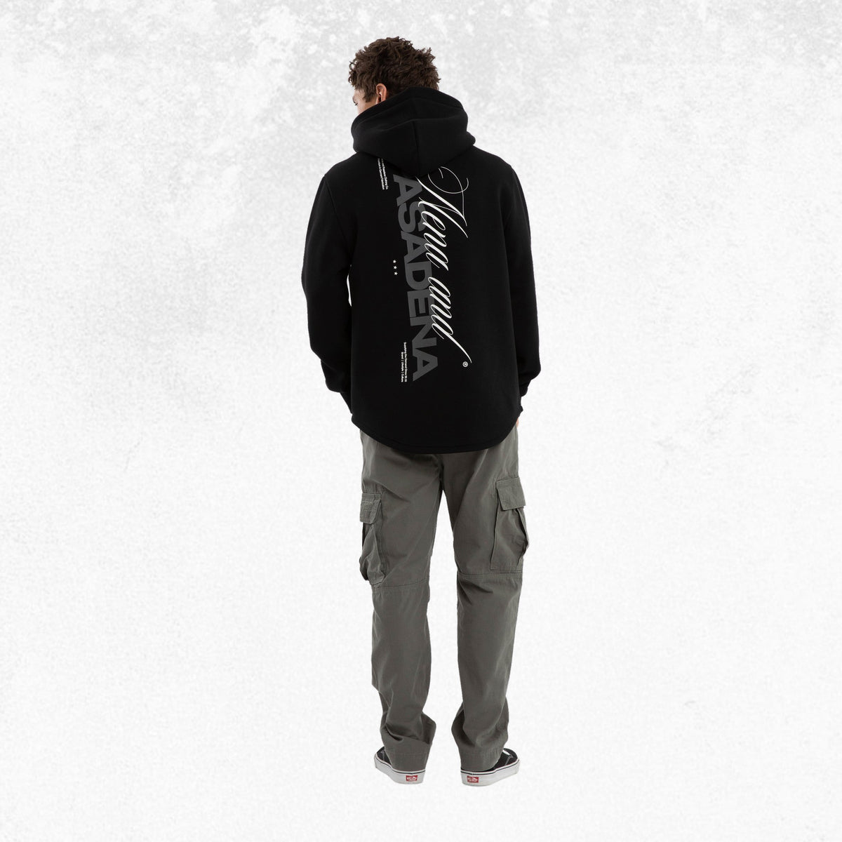 Nena & Pasadena Umbran Dual Curved Hoodie Jet Black 4