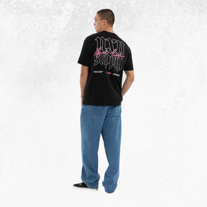 Nena & Pasadena Upscale Relaxed Tee Jet Black 3