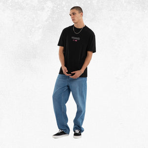 Nena & Pasadena Upscale Relaxed Tee Jet Black 4