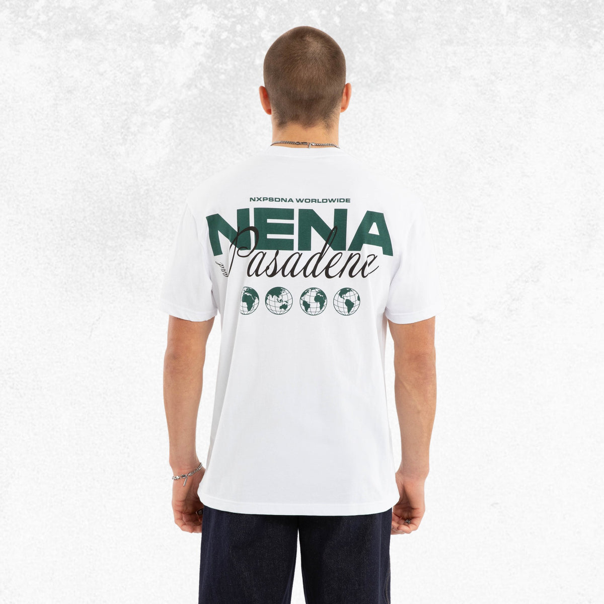 Nena & Pasadena Weekend Relaxed Tee Optical White 2