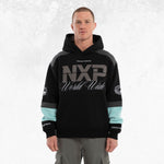 Nena & Pasadena Wordly Relaxed Hoodie Jet Black 1