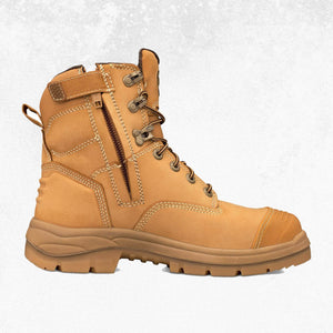 Oliver 55-332Z 150mm Wheat Zip Sided Boot Wheat 1