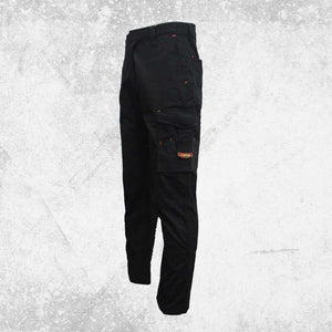 Tough Inc Cotton Canvas Work Pants Black