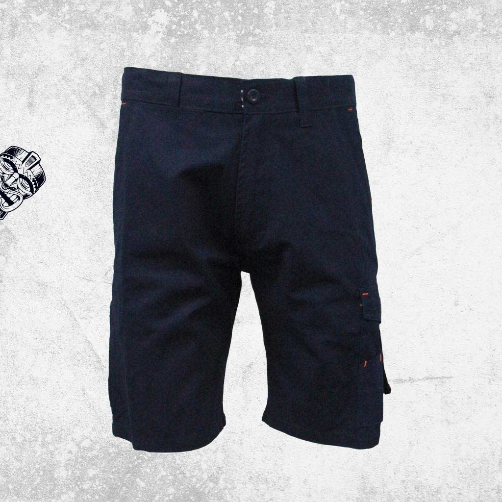 Tough Inc Cotton Canvas Work Short Navy