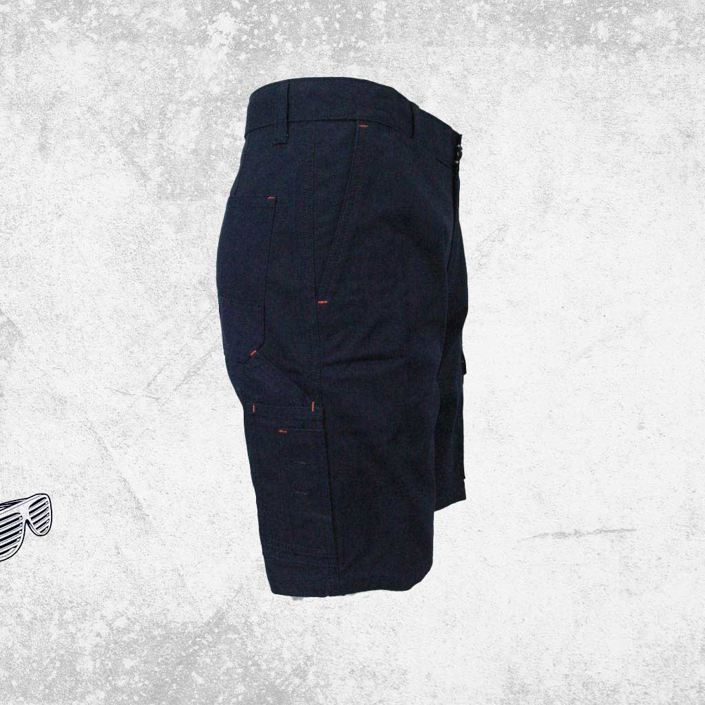 Tough Inc Cotton Canvas Work Short Navy