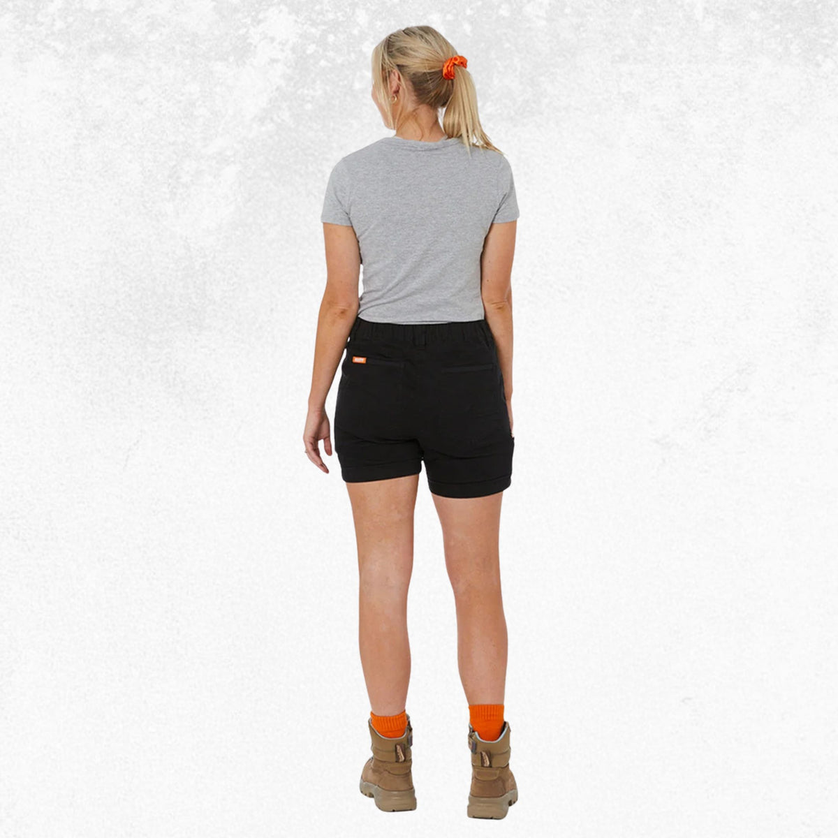 Zadie Middy Mid-Rise Shorts
