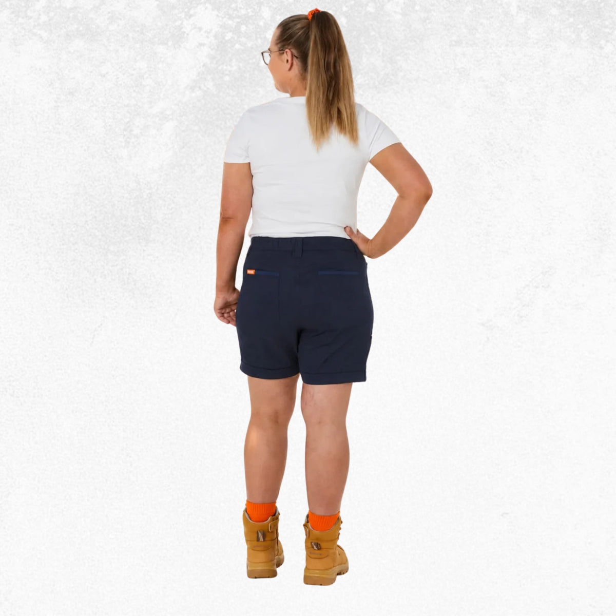 Zadie Middy Mid-Rise Shorts