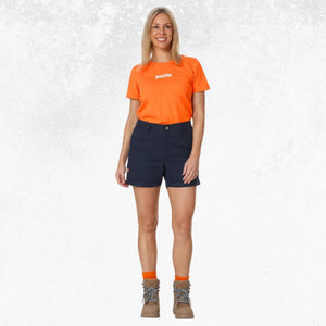 Zadie Middy Mid-Rise Shorts