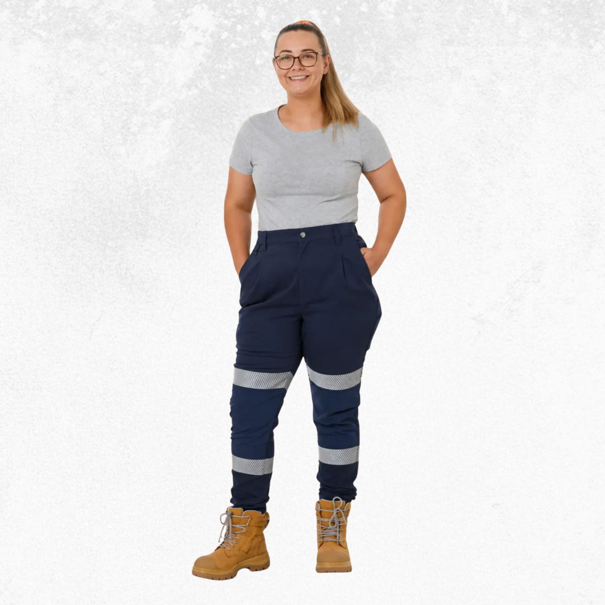 Zadie The Workz Pant - Reflective
