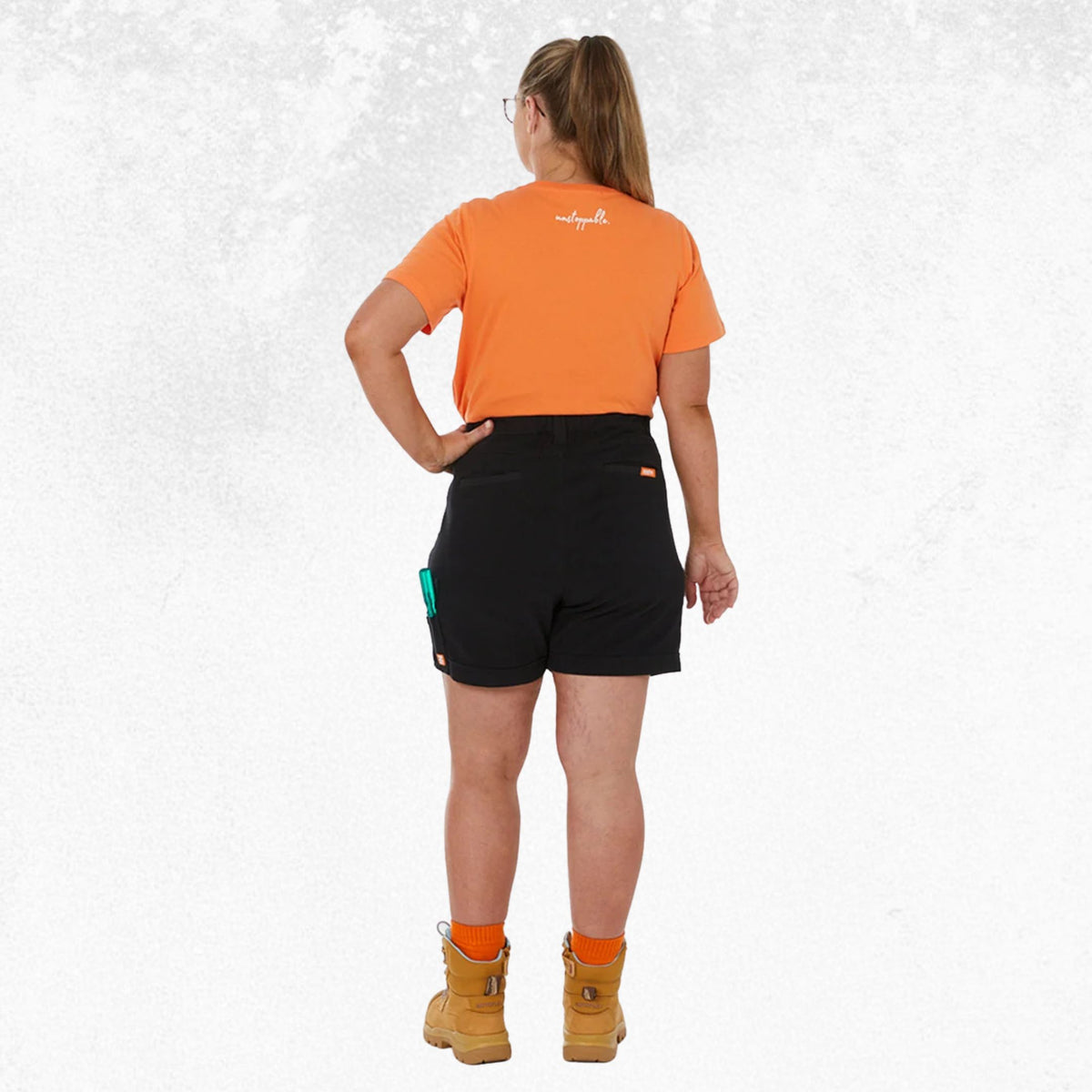 Zadie Workz High Waisted Shorts