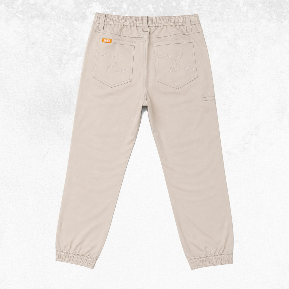 Zadie Middy Mid-Rise Pants Stone 8