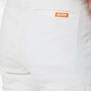 Zadie Workz High Waisted Pants White 6