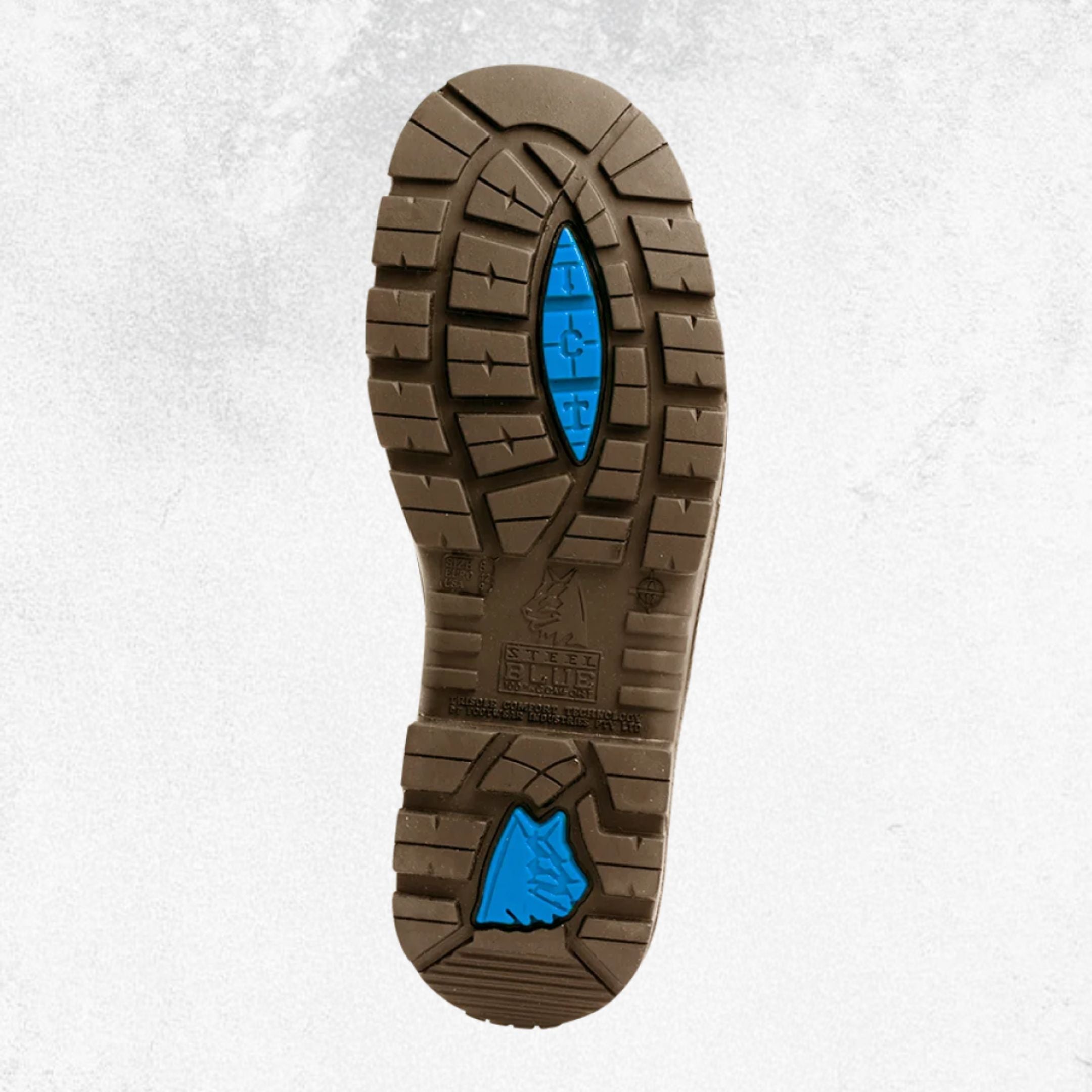 Steel Blue Argyle® Zip: Scuff Waterproof Steel Toe Boot - #312639