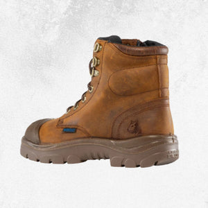 Steel Blue Argyle® Zip: Scuff Waterproof Steel Toe Boot - #312639