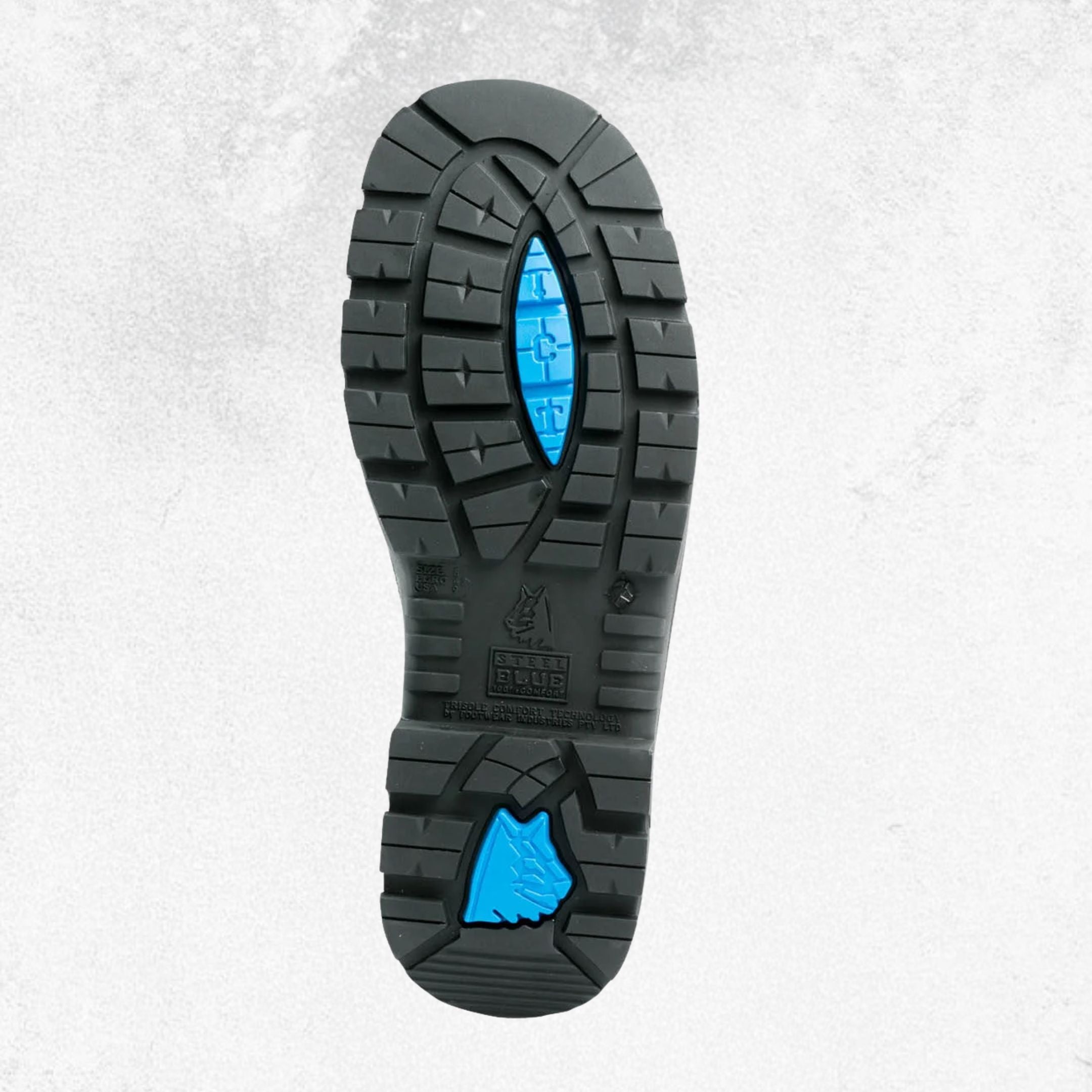 Steel Blue Argyle® Zip: Scuff Cap Steel Toe Boot - #312652
