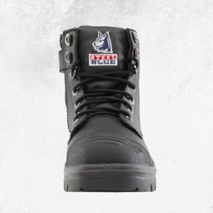 Steel Blue Argyle® Zip: Scuff Cap Steel Toe Boot - #312652