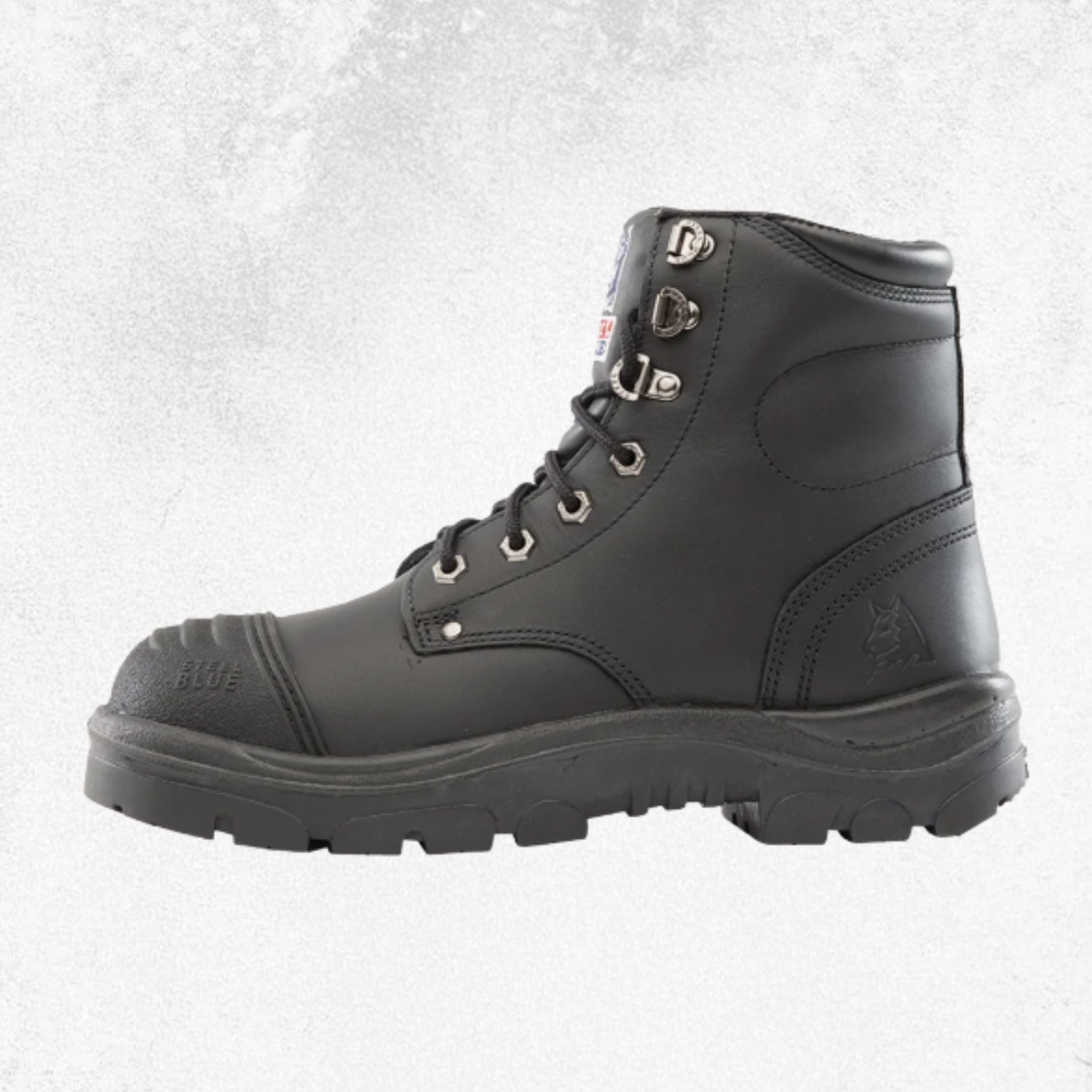 Steel Blue Argyle® Zip: Scuff Cap Steel Toe Boot - #312652